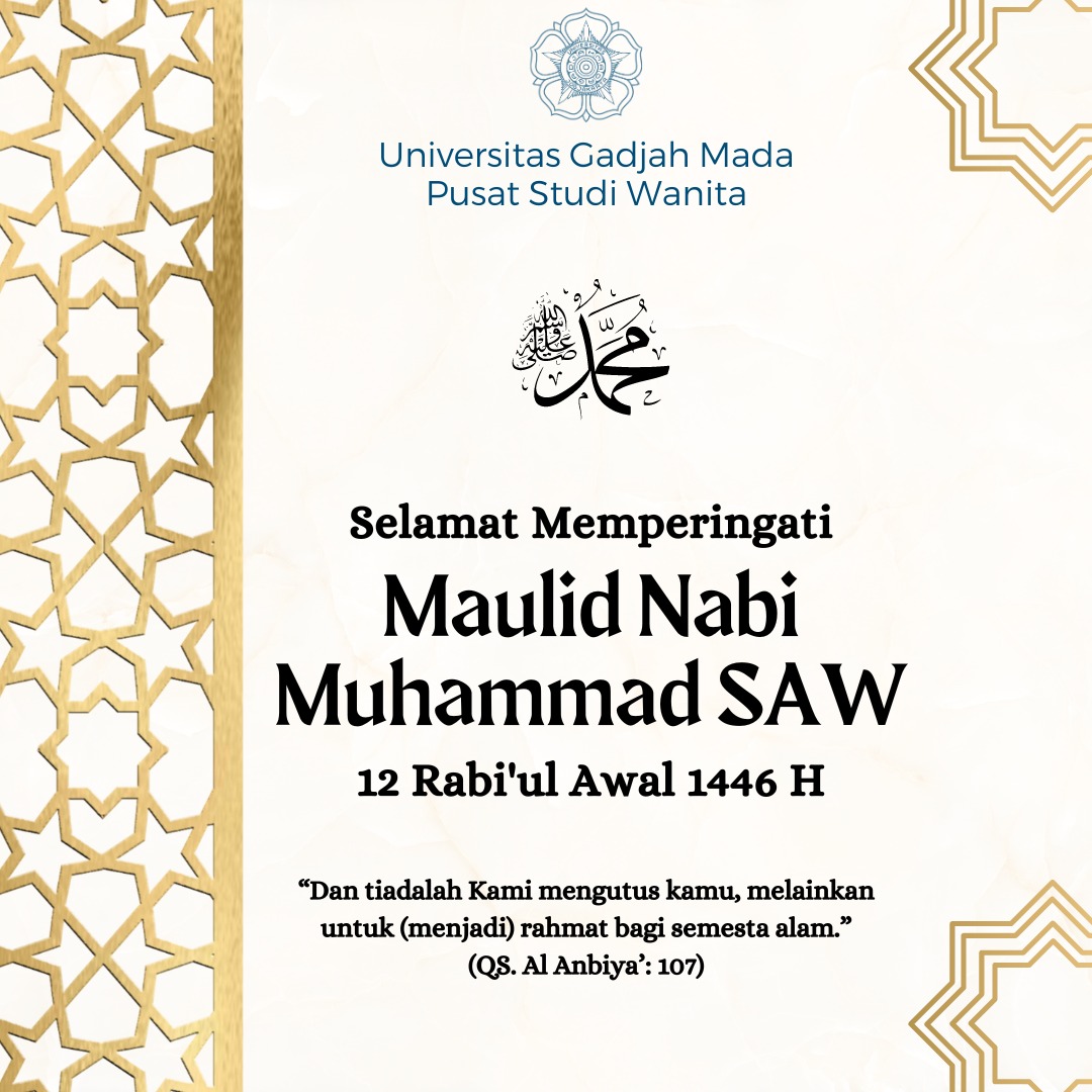 SELAMAT MEMPERINGATI MAULID NABI MUHAMMAD SAW 1446 H